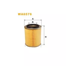 WA6576 Фільтр повітряний [WIX]