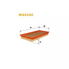 WA6580 Фільтр повітряний [WIX]