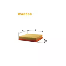 WA6589 Фільтр повітряний [WIX]