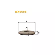WA6605 Фільтр повітряний [WIX]