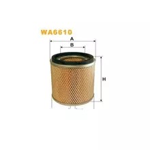 WA6610 Фільтр повітряний [WIX]