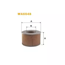 WA6648 Фільтр повітряний [WIX]