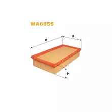 WA6655 Фільтр повітряний [WIX]