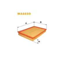 WA6699 Фільтр повітряний [WIX]