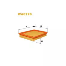 WA6729 Фільтр повітряний [WIX]