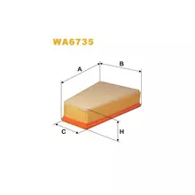 WA6735 Фільтр повітряний [WIX]