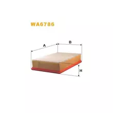 WA6786 Фільтр повітряний [WIX]