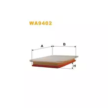 WA9402 Фільтр повітряний [WIX]