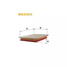 WA9403 Фільтр повітряний [WIX]