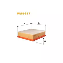 WA9417 Фільтр повітряний [WIX]