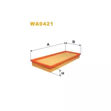WA9421 Фільтр повітряний [WIX]