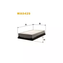 WA9429 Фільтр повітряний [WIX]