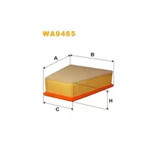 WA9465 Фільтр повітряний [WIX]