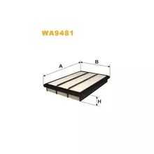 WA9481 Фільтр повітряний [WIX]