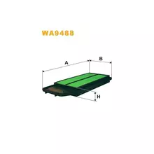 WA9488 Фільтр повітряний [WIX]