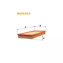 WA9493 Фільтр повітряний [WIX]