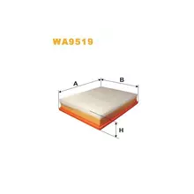 WA9519 Фільтр повітряний [WIX]