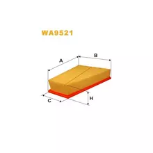 WA9521 Фільтр повітряний [WIX]