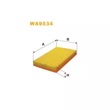 WA9534 Фільтр повітряний [WIX]