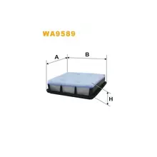 WA9589 Фільтр повітряний [WIX]