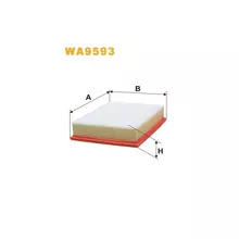 WA9593 Фільтр повітряний [WIX]