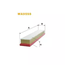 WA9598 Фільтр повітряний [WIX]