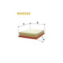 WA9609 Фільтр повітряний [WIX]