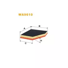WA9610 Фільтр повітряний [WIX]