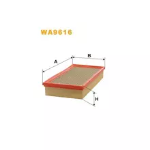 WA9616 Фільтр повітряний [WIX]