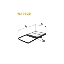 WA9629 Фільтр повітряний [WIX]
