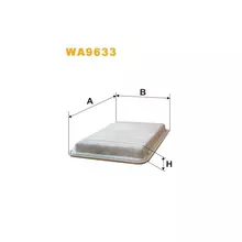 WA9633 Фільтр повітряний [WIX]
