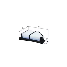 WA9676 Фільтр повітряний [WIX]