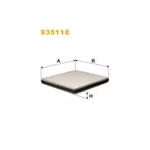 93511E Фільтр салону (фільтр кабіни) [WIX]