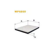 WP6860 Фільтр салону (фільтр кабіни) [WIX]
