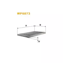 WP6873 Фільтр салону (фільтр кабіни) [WIX]