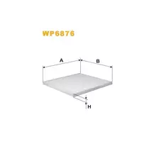WP6876 Фільтр салону (фільтр кабіни) [WIX]