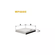 WP6880 Фільтр салону (фільтр кабіни) [WIX]