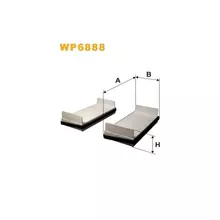 WP6888 Фільтр салону (фільтр кабіни) [WIX]