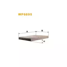 WP6895 Фільтр салону (фільтр кабіни) [WIX]