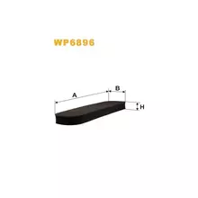 WP6896 Фільтр салону (фільтр кабіни) [WIX]