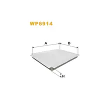 WP6914 Фільтр салону (фільтр кабіни) [WIX]