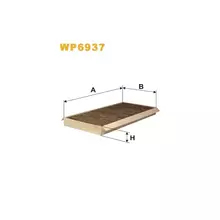 WP6937 Фільтр салону (фільтр кабіни) [WIX]