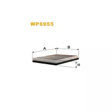 WP6955 Фільтр салону (фільтр кабіни) [WIX]