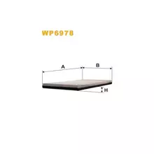 WP6978 Фільтр салону (фільтр кабіни) [WIX]