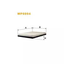 WP6994 Фільтр салону (фільтр кабіни) [WIX]