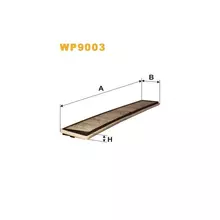 WP9003 Фільтр салону (фільтр кабіни) [WIX]