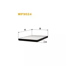 WP9024 Фільтр салону (фільтр кабіни) [WIX]