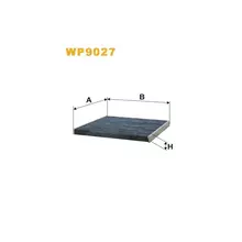 WP9027 Фільтр салону (фільтр кабіни) [WIX]