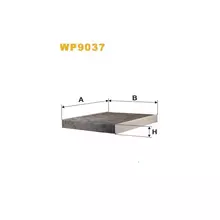 WP9037 Фільтр салону (фільтр кабіни) [WIX]