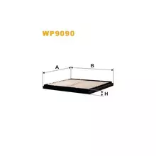 WP9090 Фільтр салону (фільтр кабіни) [WIX]